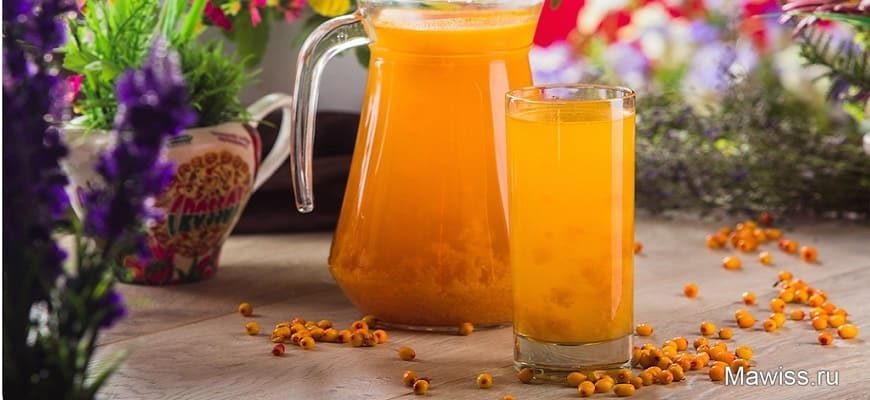 Морс из облепихи морс из облепихи