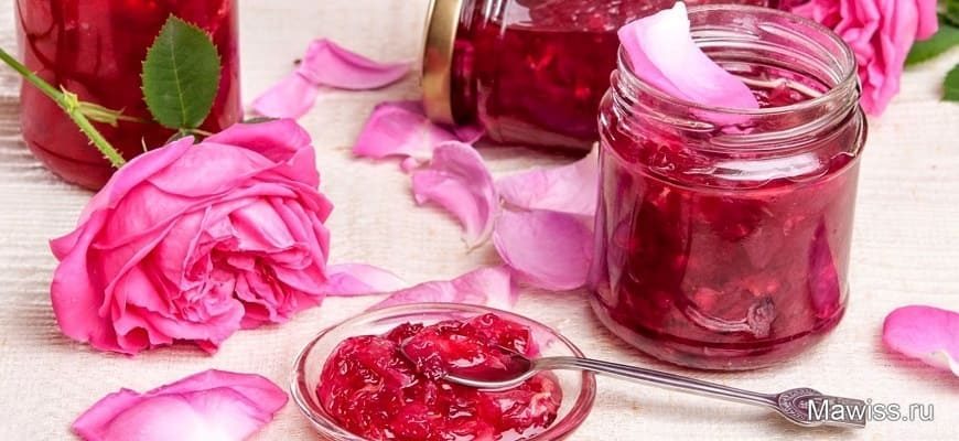 варенье из лепестков роз