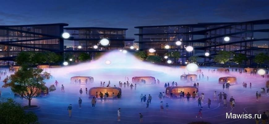 компания Toyota построит в Японии собственный город будущего Woven City