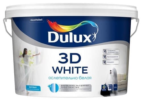 Dulux - качественная матовая краска на потолок